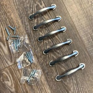 Drawer Pulls Brushed Nickel (6)